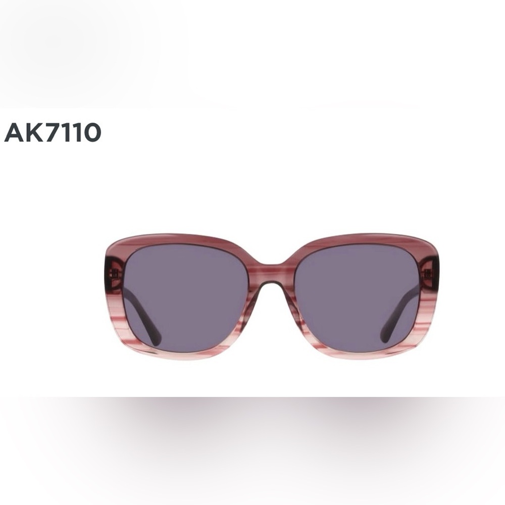 NWT Anne Klein Sunglasses in Merlot gradient
